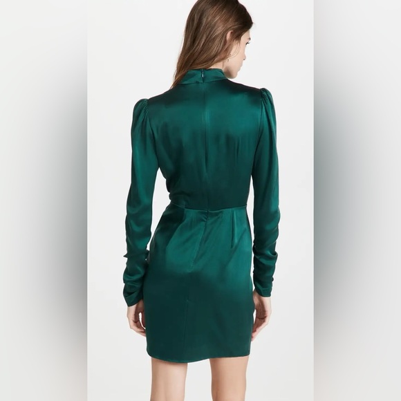 ZIMMERMANN SILK DRAPE DRESS NWT IN JADE - Picture 5 of 8